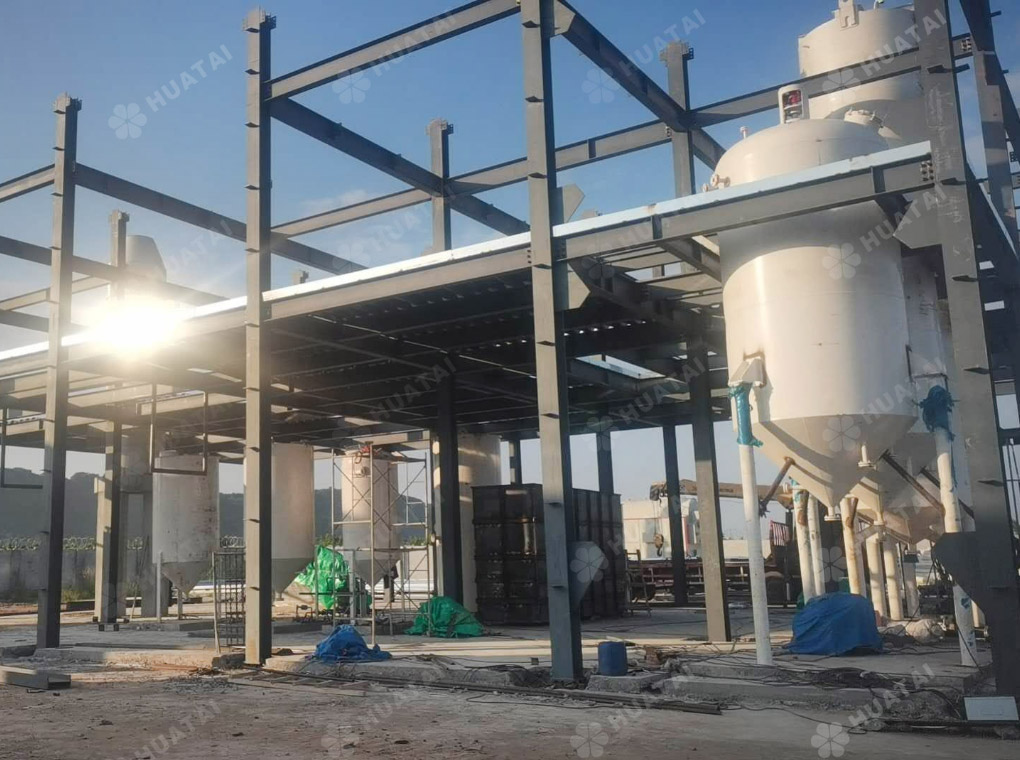 100TPD Palm Oil Refining Fractionation Plant in Angola